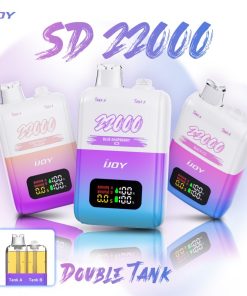 iJoy SD22000 Disposable With Double Tank & Smart Screen 22K Puffs